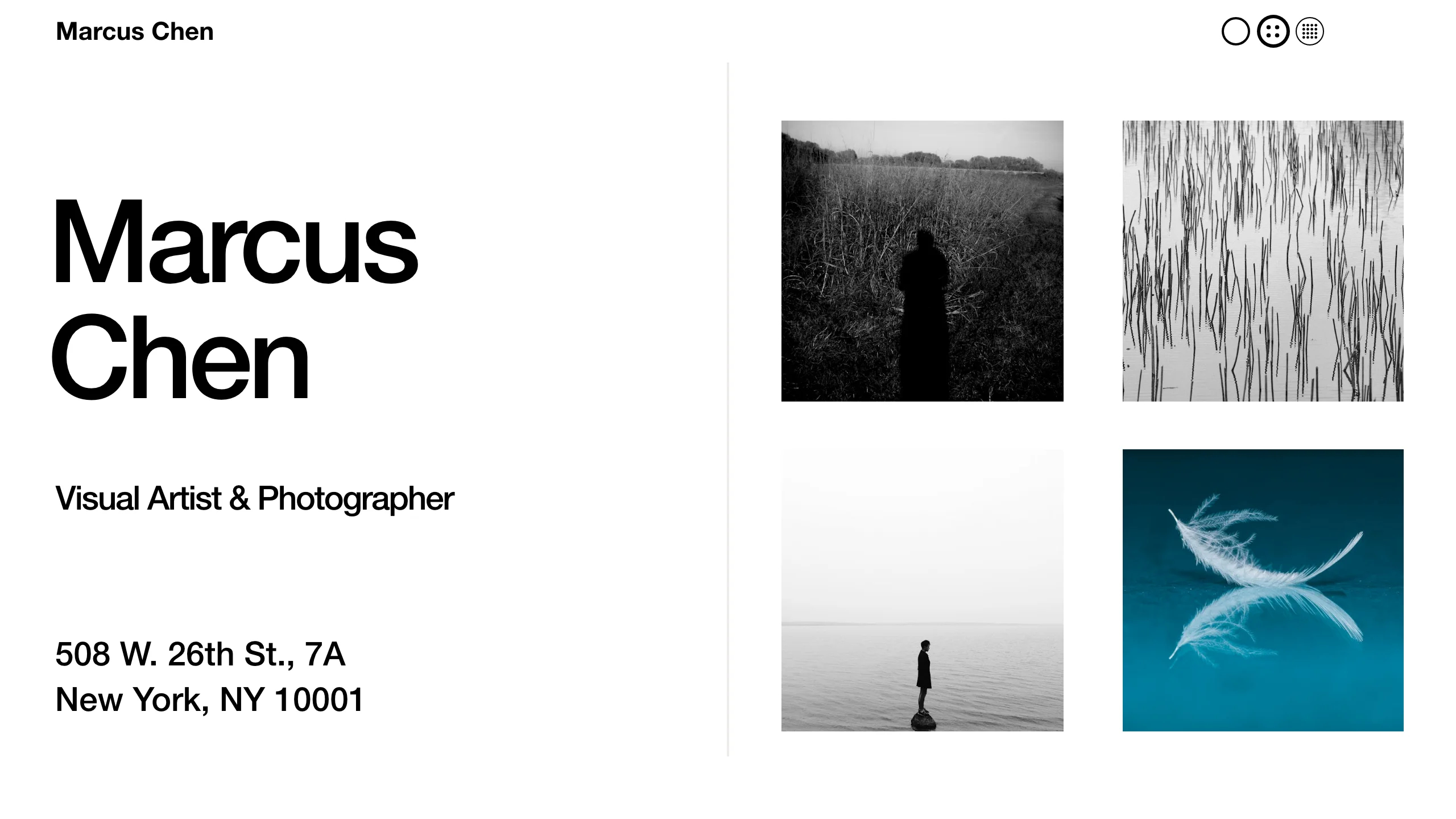 Loading preview of Minimal portfolio